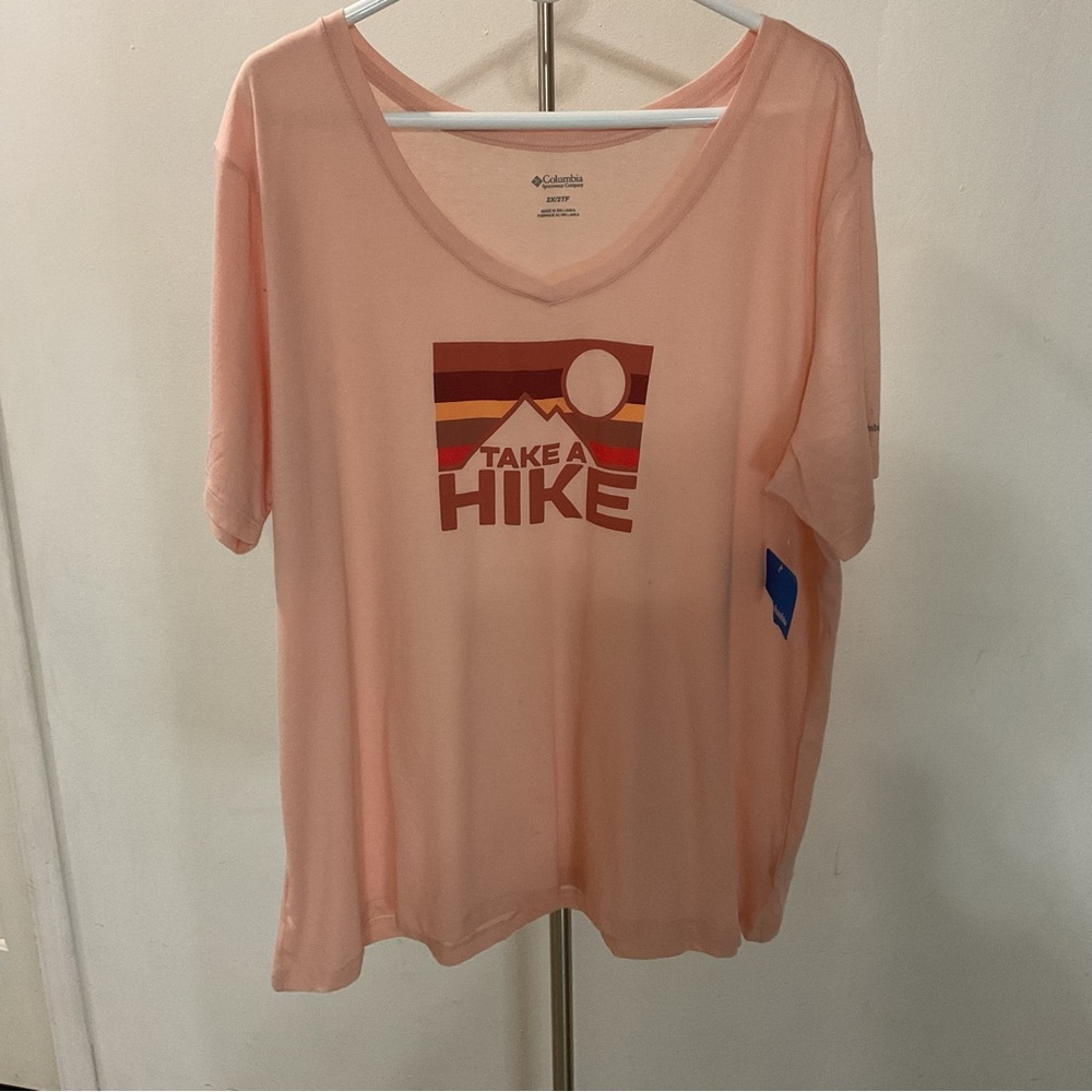 Columbia Short Sleeve Shirt Size 2XL